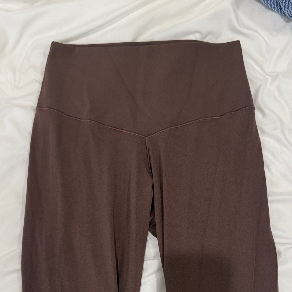 aerie High-Waist Chocolate Brown Leggings